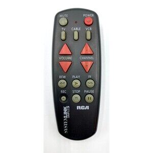 RCA Remote Control RC303B SystemLink Simple 3 Device For TV, CABLE, VCR